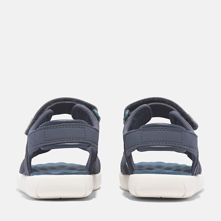Perkins Row 2-Strap Sandal for Junior in Dark Blue-