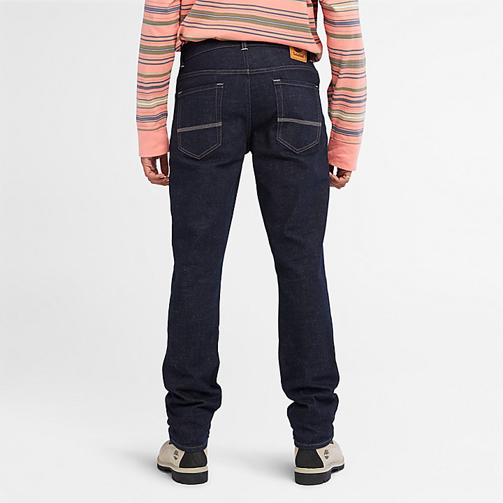 Jeans Stretch Core da Uomo in indaco