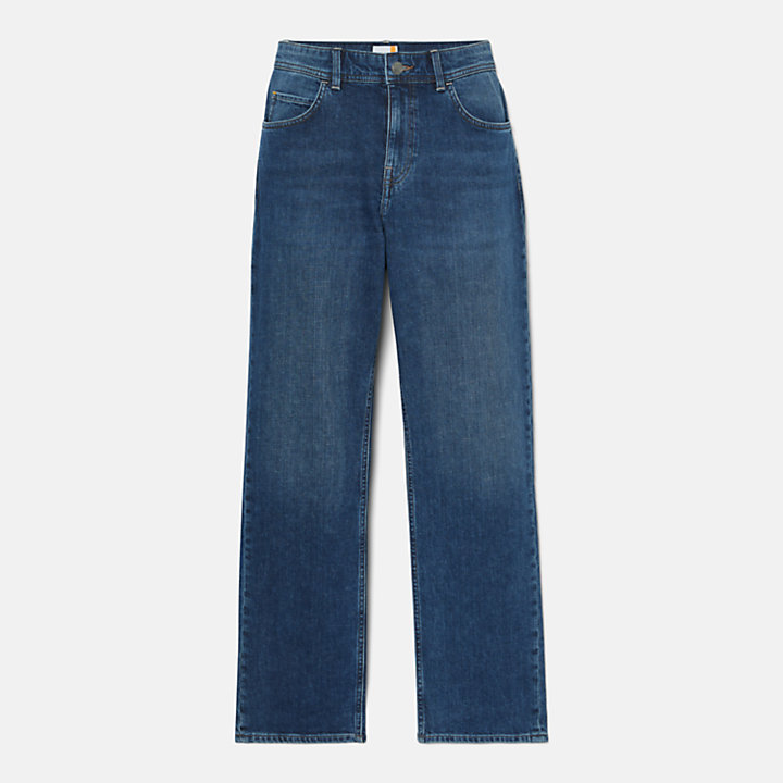 Core Jeans met stretch voor heren in marineblauw of indigo-