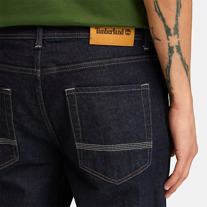 Core Jeans met stretch voor heren in indigo-