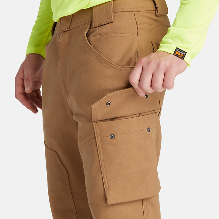 Timberland PRO® Morphix Utility-Hose mit doppelter Vorderseite für Herren in Gelb-