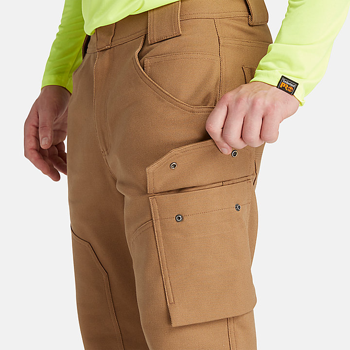 Timberland PRO® Morphix Utility-Hose mit doppelter Vorderseite für Herren in Gelb