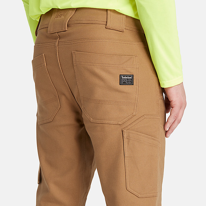 Pantalon utilitaire à double empiècement Morphix Timberland PRO® pour homme en jaune