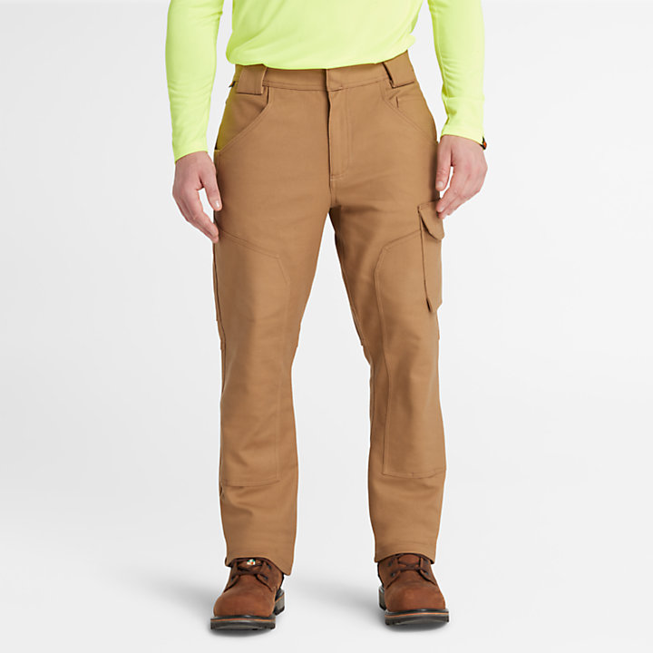 Pantalon utilitaire à double empiècement Morphix Timberland PRO® pour homme en jaune-