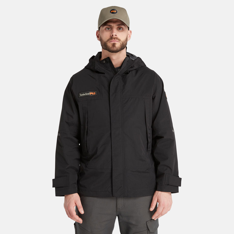 Timberland Pro Dryshift Waterproof Lightweight Jacket 2.0 For Men In Black Black