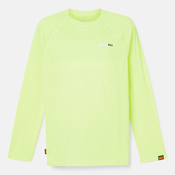 Timberland PRO® Wicking Good Sport LS T-Shirt für Herren in Gelb-