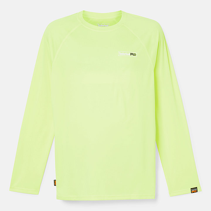 Camiseta de manga larga Wicking Good Sport de Timberland PRO® para hombre en amarillo