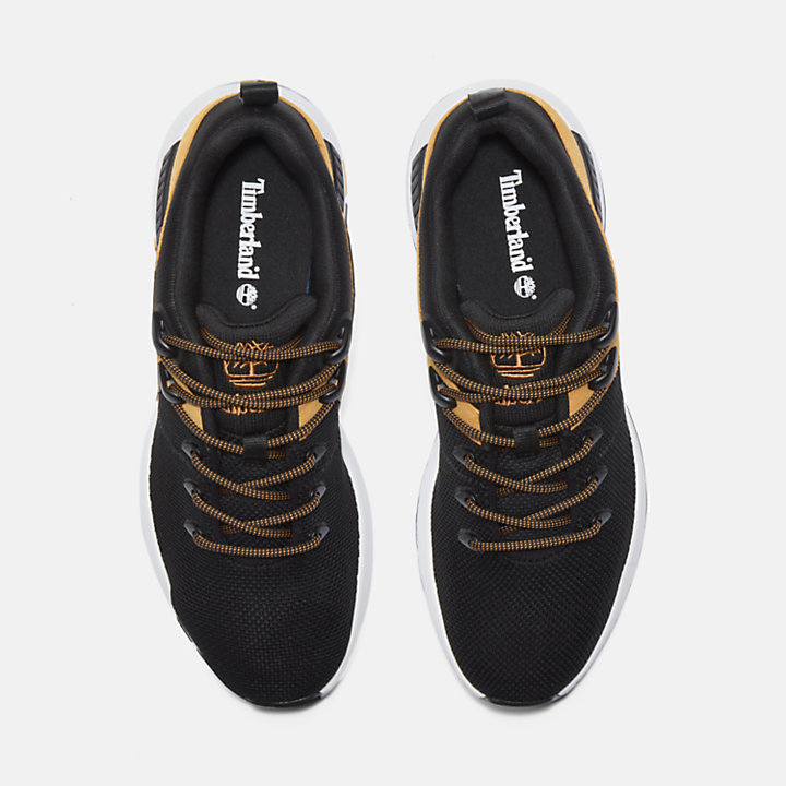 Zapatillas de caña baja con cordones Sprint Trekker para Hombre en negro-