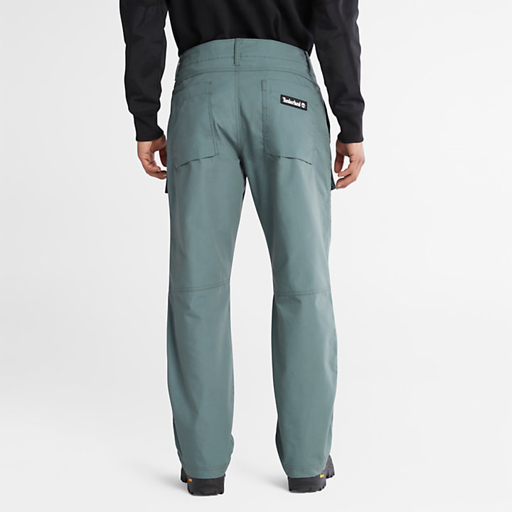 Progressive Utility Workwear Trousers for Men in Green-