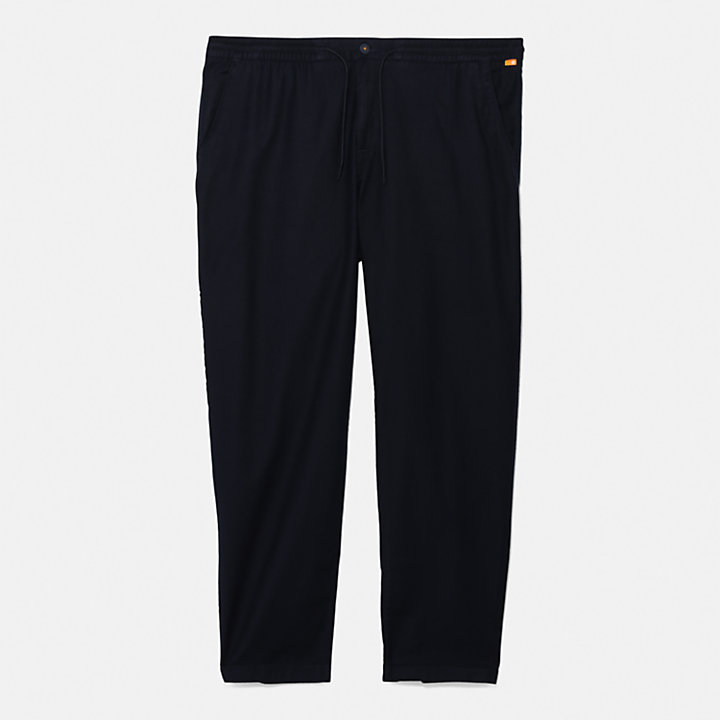 Island Fossil Stretch Bottoms for Men in Navy-