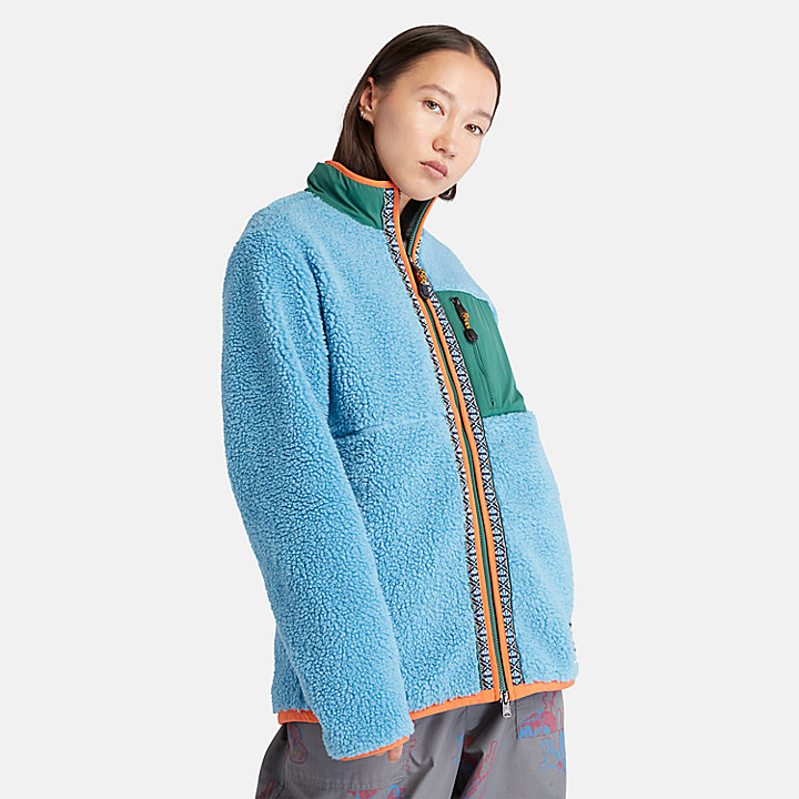 Bee Line x Timberland® Fleece Jacket for Men in Blue