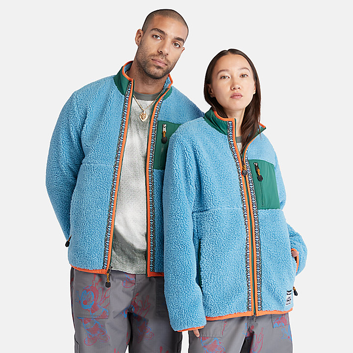 Bee Line x Timberland® Fleece Jacket for Men in Blue