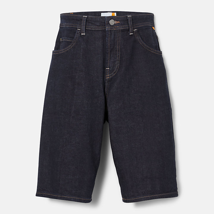 Denim Shorts for Men in Indigo-