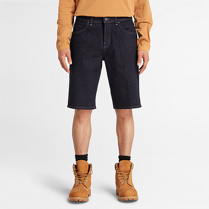 Denim Shorts for Men in Indigo