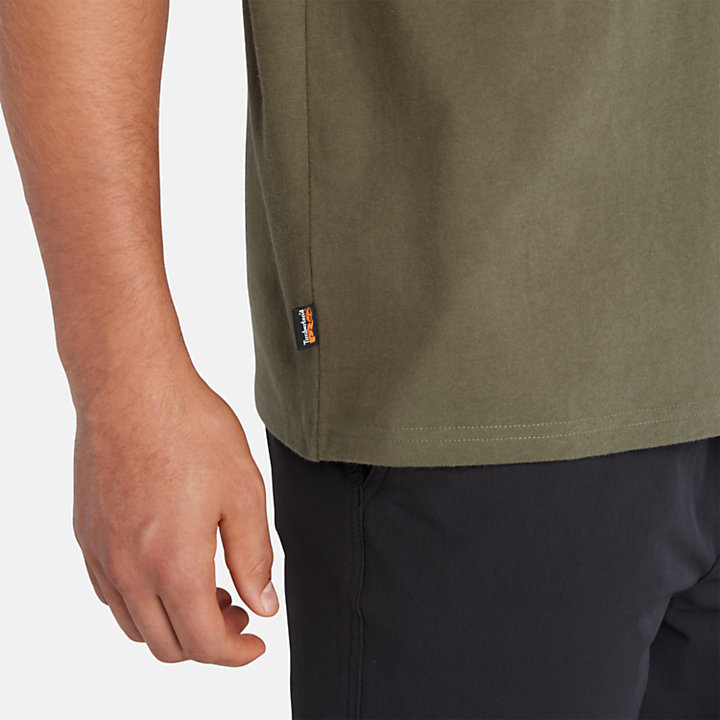 Timberland PRO® Core Pocket T-shirt voor heren in groen-