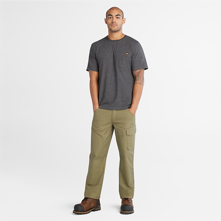 T-shirt à poche Timberland PRO® Core pour homme en gris-