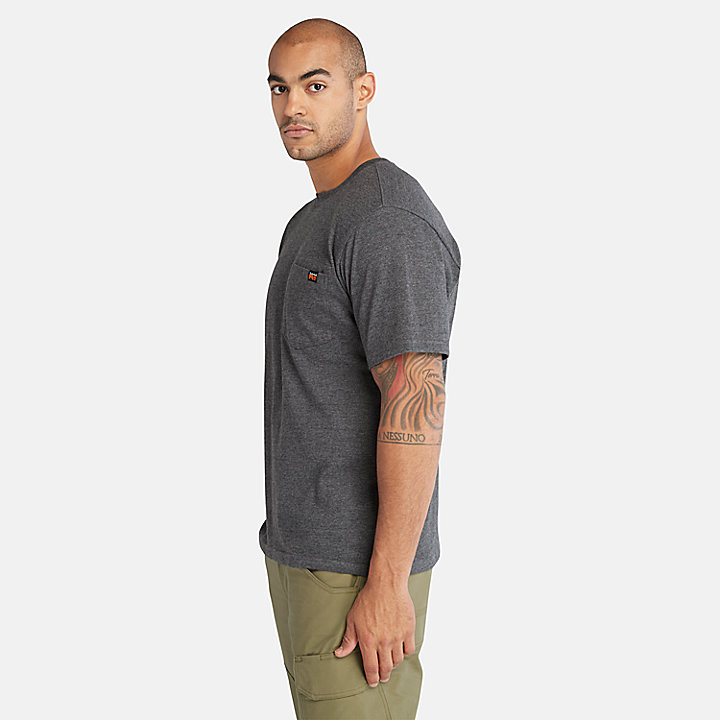 T-shirt con Tasca Timberland PRO® da Uomo in grigio