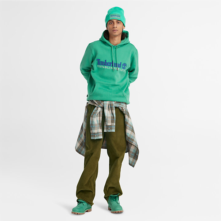 Pantalón de estilo carpintero Rindge para hombre en verde-