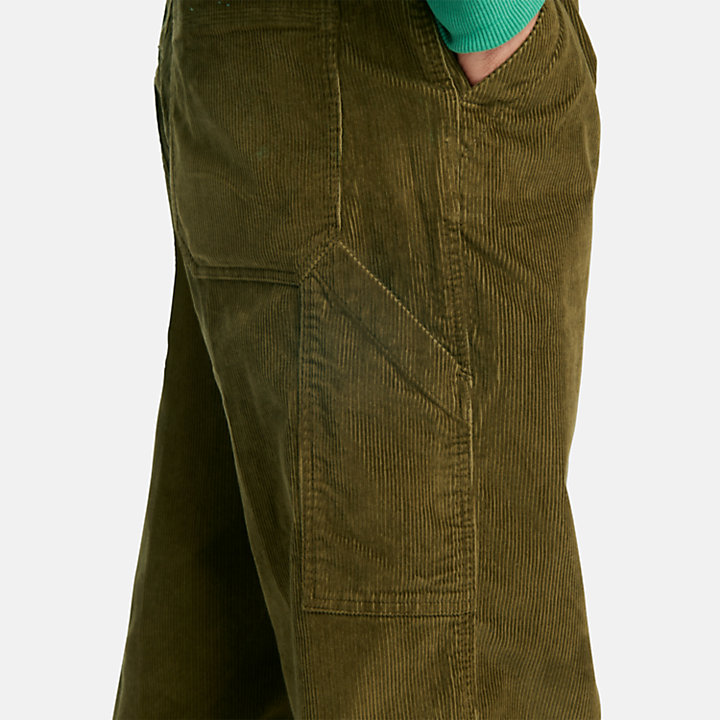 Rindge Carpenter Trousers for Men in Green-