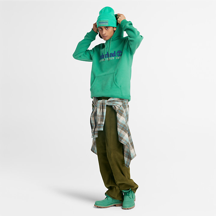 Pantalón de estilo carpintero Rindge para hombre en verde-