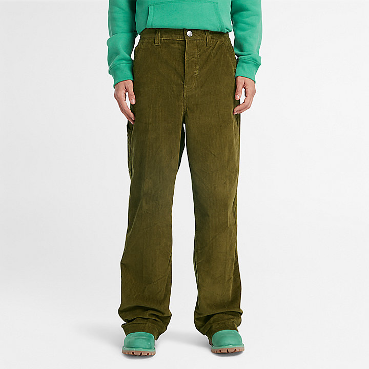 Rindge Carpenter Trousers for Men in Green