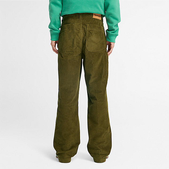 Pantaloni Rindge Carpenter da Uomo in verde