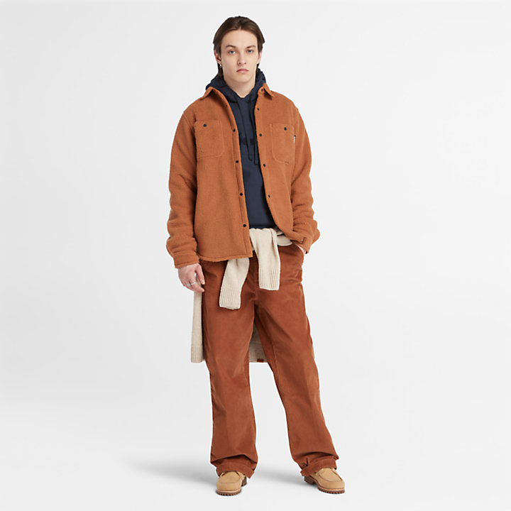 Pantaloni Rindge Carpenter da Uomo in color terracotta-