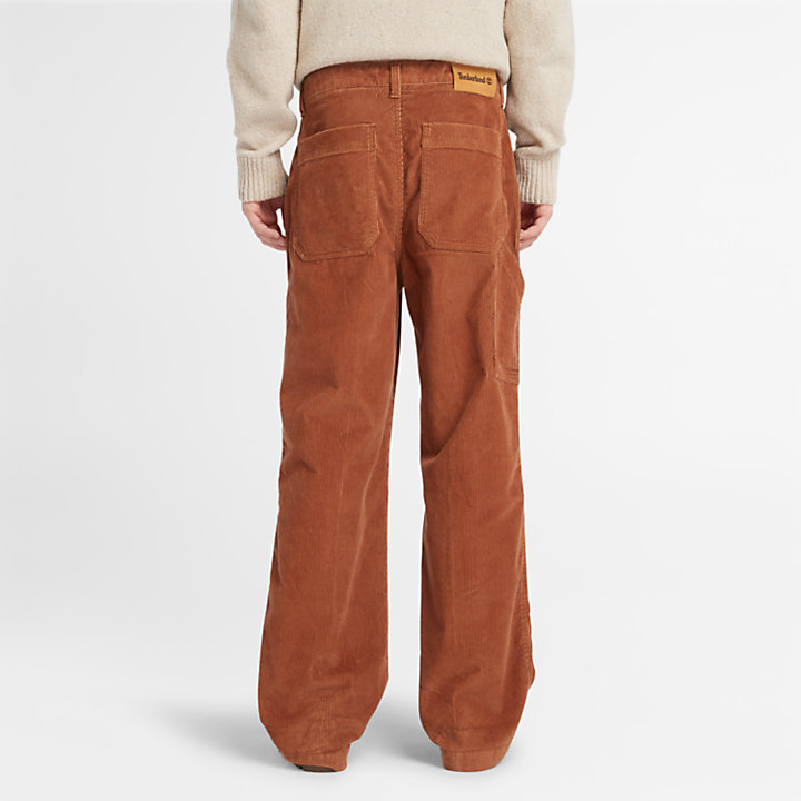 Pantaloni Rindge Carpenter da Uomo in color terracotta-