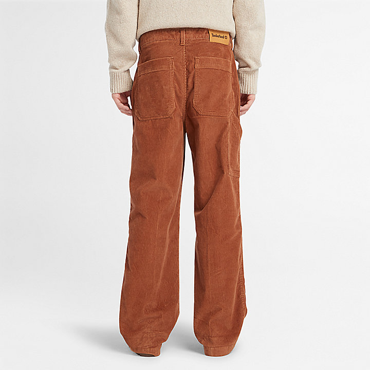 Rindge Carpenter Trousers for Men in Terracotta