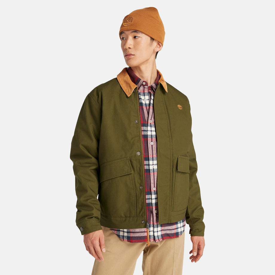 Timberland Strafford Insulated Jacket For Men In Green Green, Size S