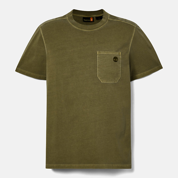 Merrymack Pocket T-Shirt for Men in Green-