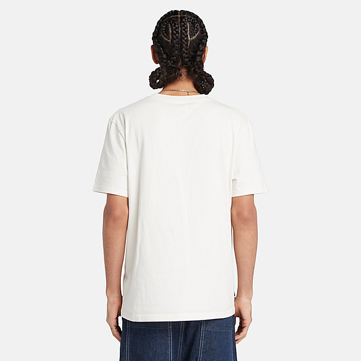 T-shirt Carrier pour homme en blanc