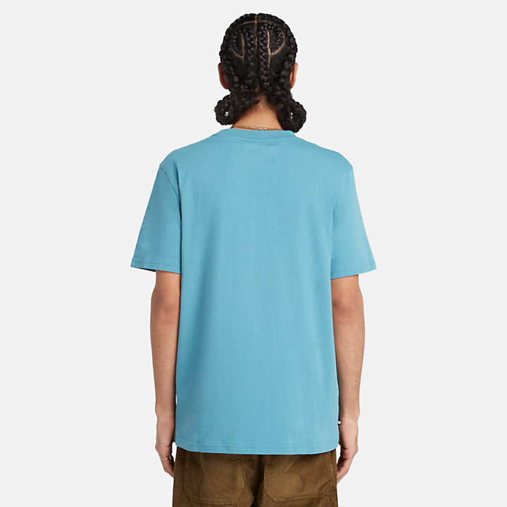 T-shirt Carrier da Uomo in blu chiaro-