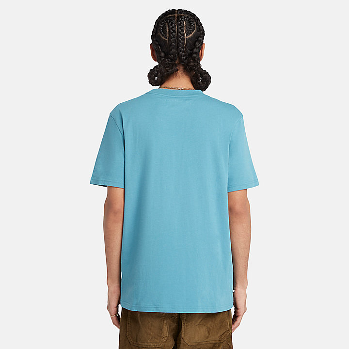 T-shirt Carrier da Uomo in blu chiaro