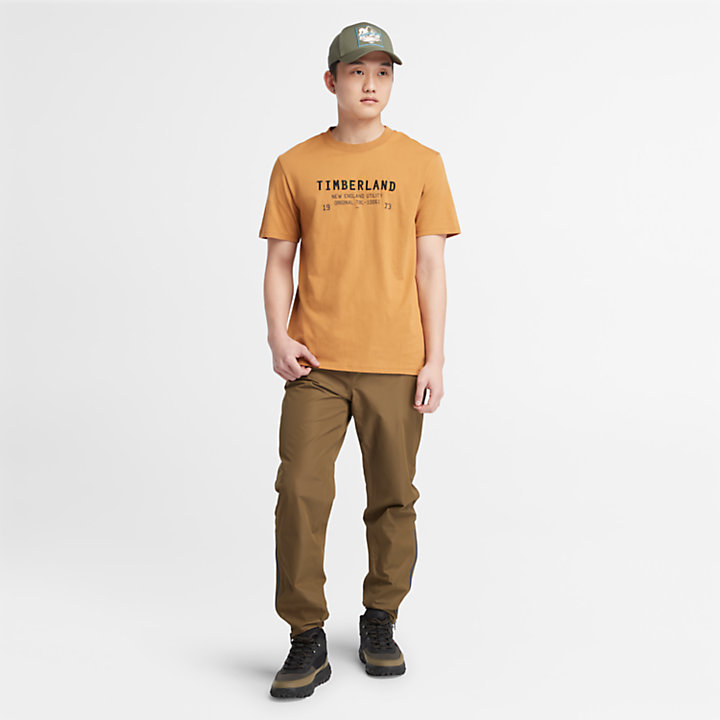 T-shirt Carrier para Homem em amarelo-escuro-