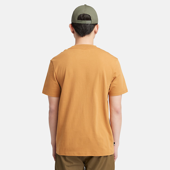 T-shirt Carrier pour homme en jaune foncé-