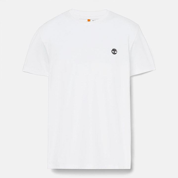 3er-Pack Basic Jersey Crew T-Shirt für Herren in Weiß