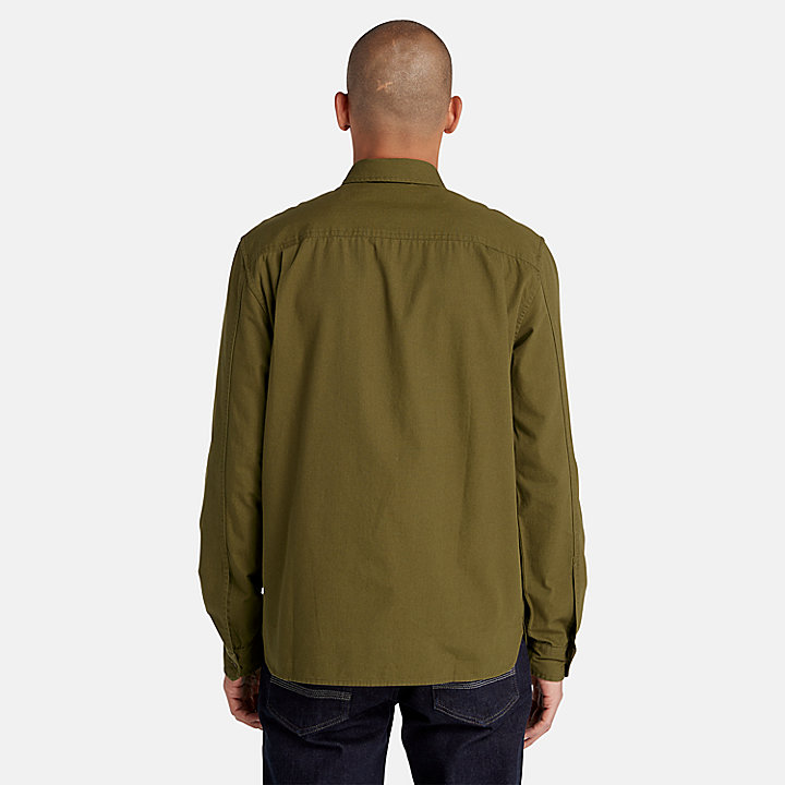 Windham Cotton Shirt for Men in Green