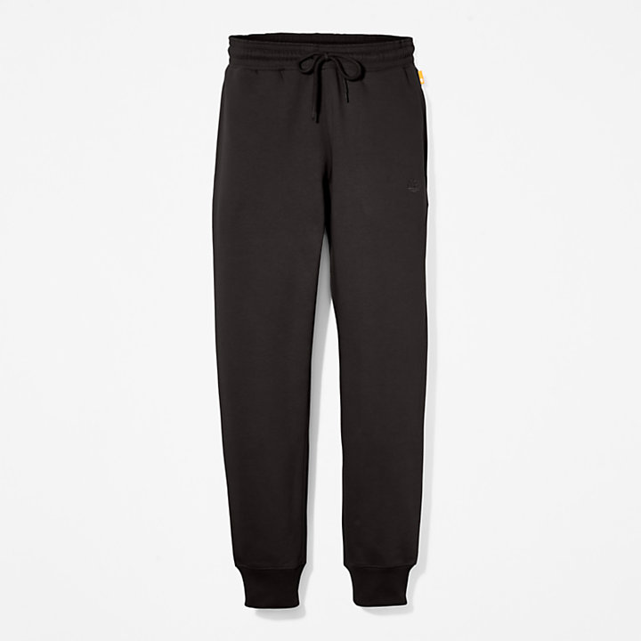Brushed-back Joggers for Women in Black-