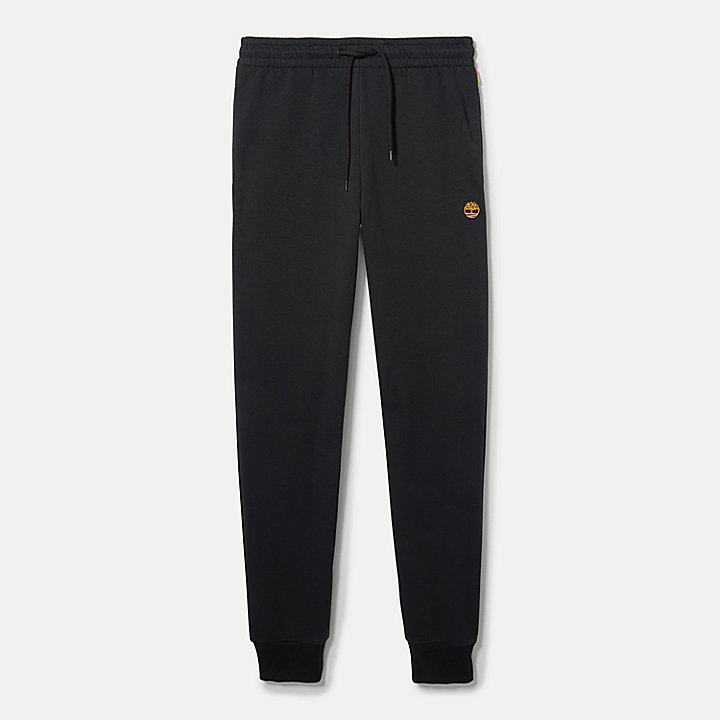 Pantaloni della Tuta con Logo ad Albero Ricamato da Donna in colore nero