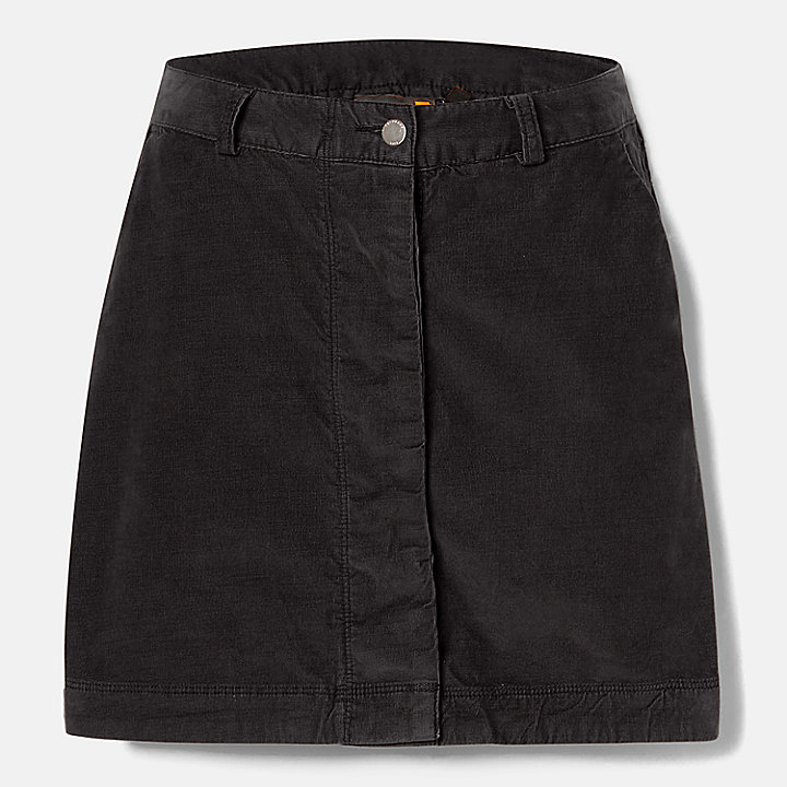 Needle Corduroy Skirt for Women in Black | Timberland