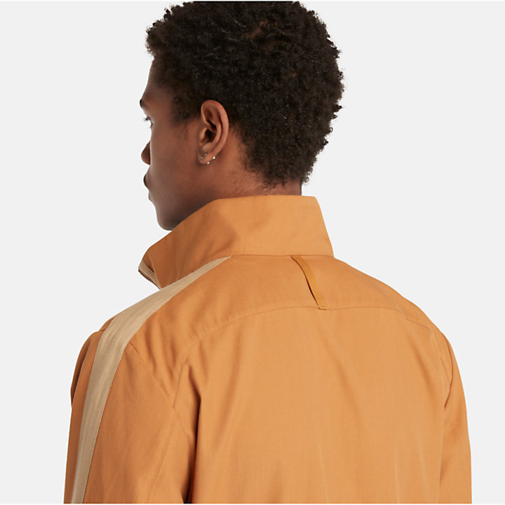 Chaqueta de algodón y lana merina Timberland® x Icebreaker® para hombre en naranja-