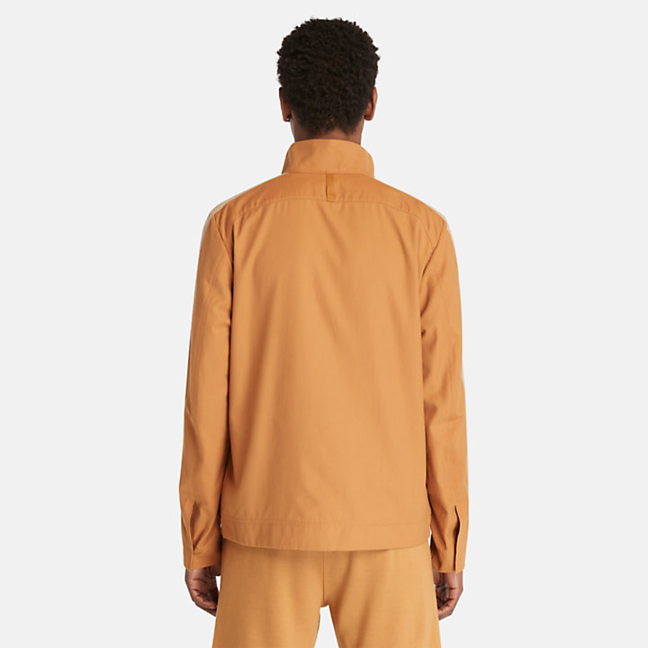 Timberland® x Icebreaker® Merino Cotton Jacket for Men in Orange ...