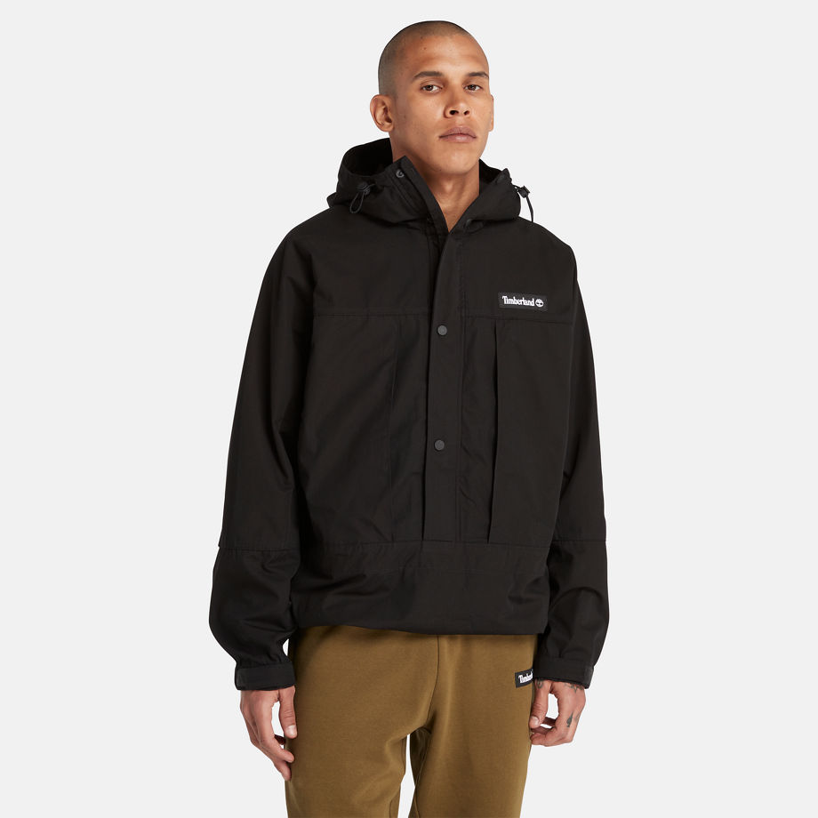 Timberland Water Repellent Anorak Jacket For Men In Black Black, Size S