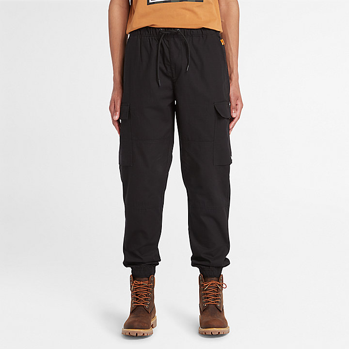 Pantalon de jogging cargo utilitaire noir