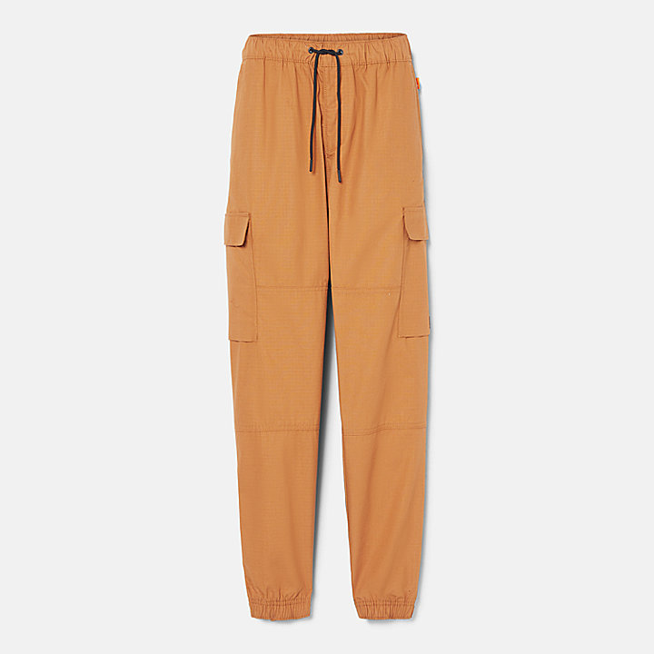 Pantalon de survêtement cargo utilitaire pour homme en orange