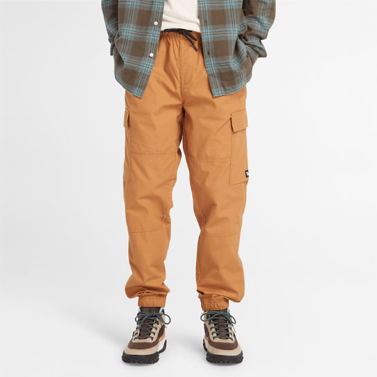 Pantalon de survêtement cargo utilitaire pour homme en orange | Timberland