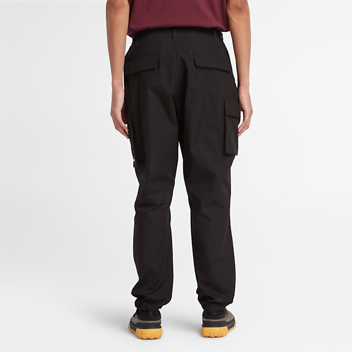 Pantaloni Cargo Idrorepellenti da Uomo in colore nero-