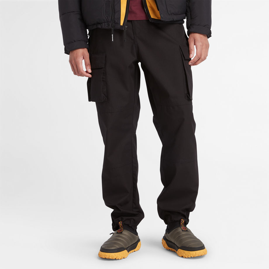 Timberland Water Repellent Cargo Trousers For Men In Black Black