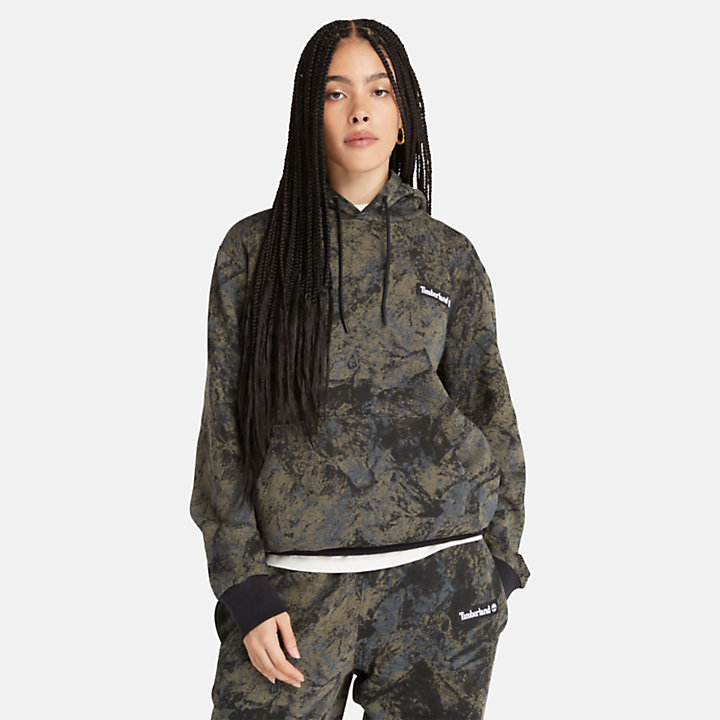 All Gender All-Over Printed Hoodie in Camo-
